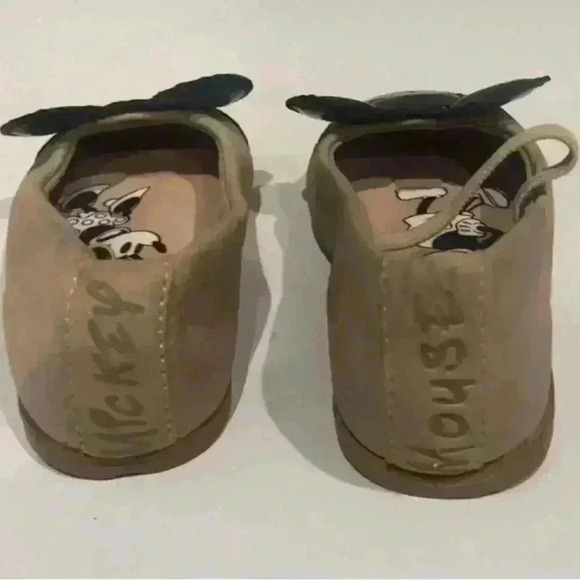 DISNEY ZARA Baby Girls Mickey Mouse ballet flats toddler shoes Size EU 19 / US 4 - Picture 3 of 7